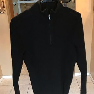 Michael Kors warm af zip-up sweater.